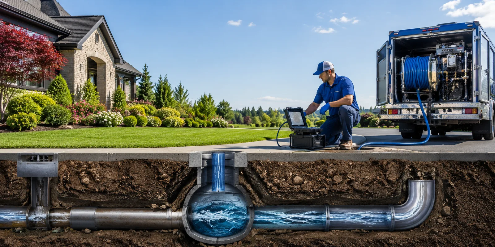 Drainage restoration information for Genesee Depot, WI